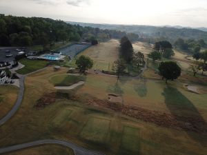 Holston Hills 18th Green Aerial